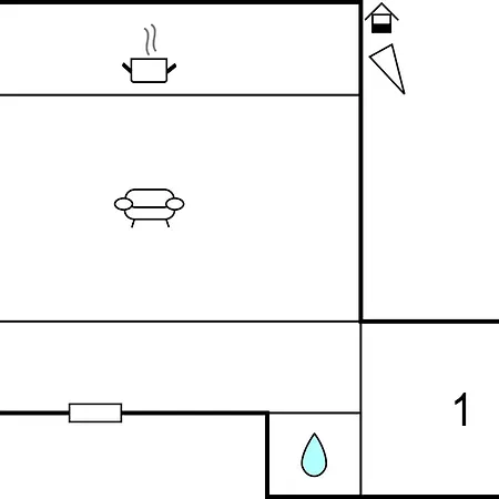 Lovely In With Kitchen Апартаменты *